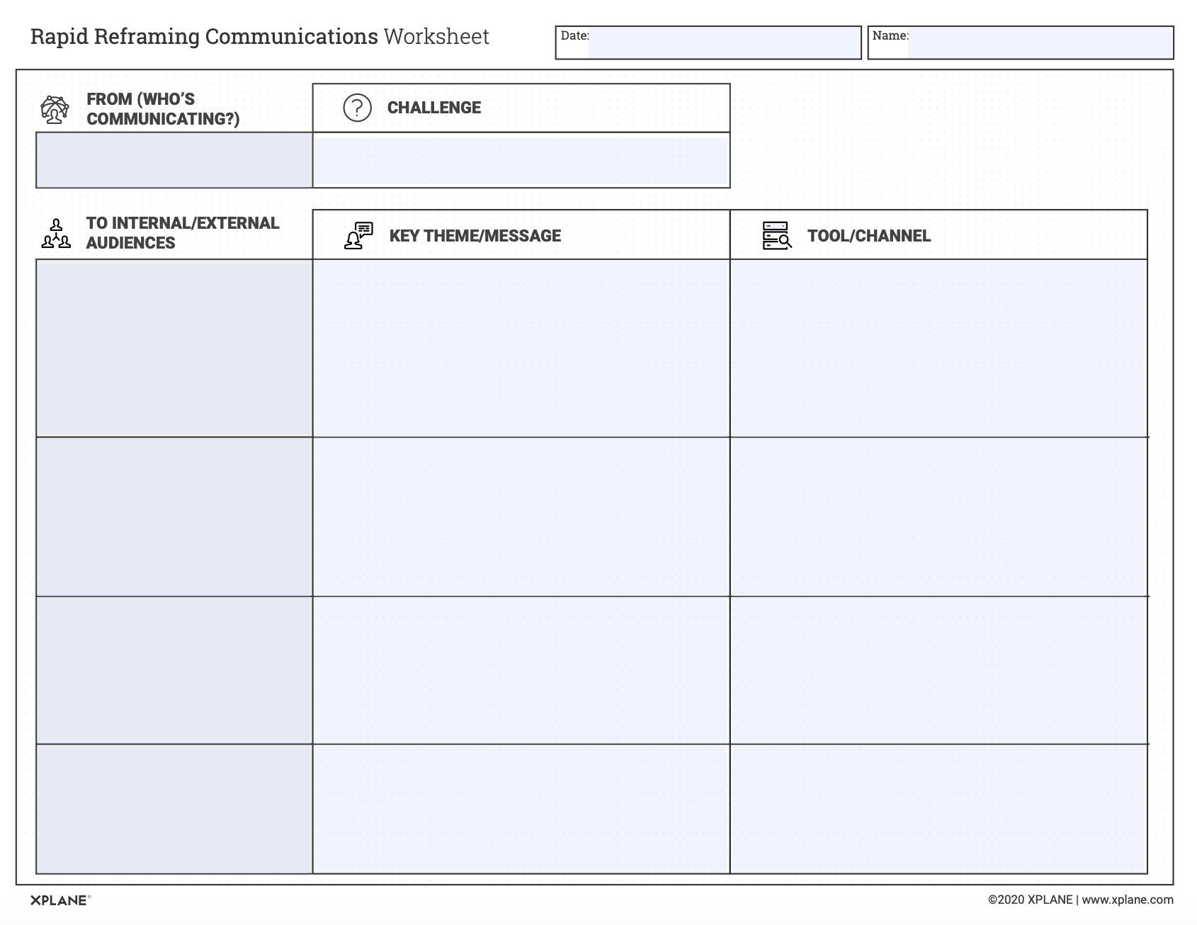 Rapid Reframing Communications Worksheet_Screenshot