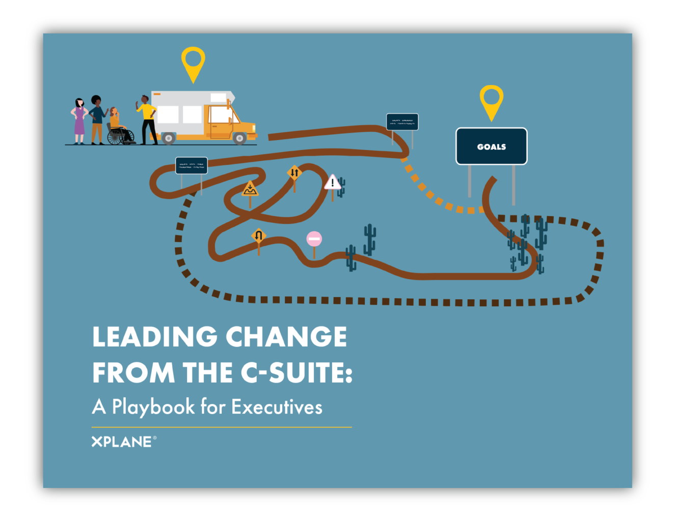 Cover of "Leading Change from the C-Suite" playbook