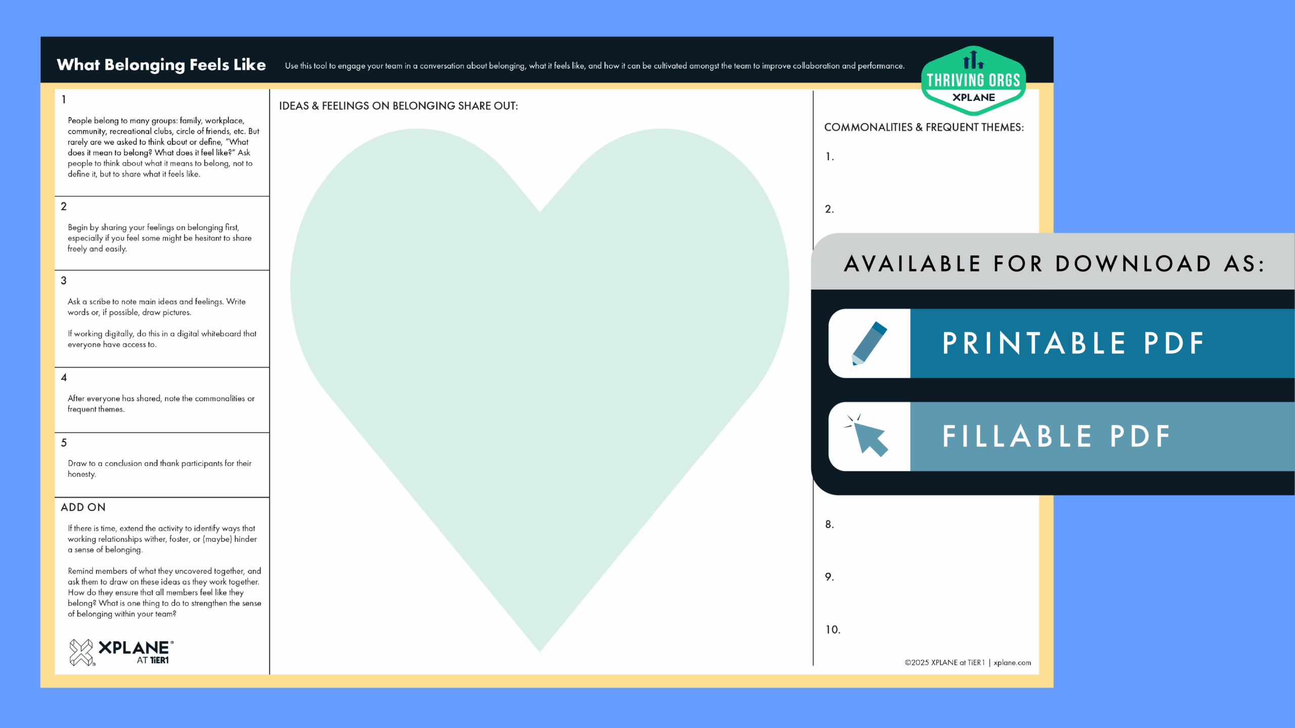 image of belonging framework